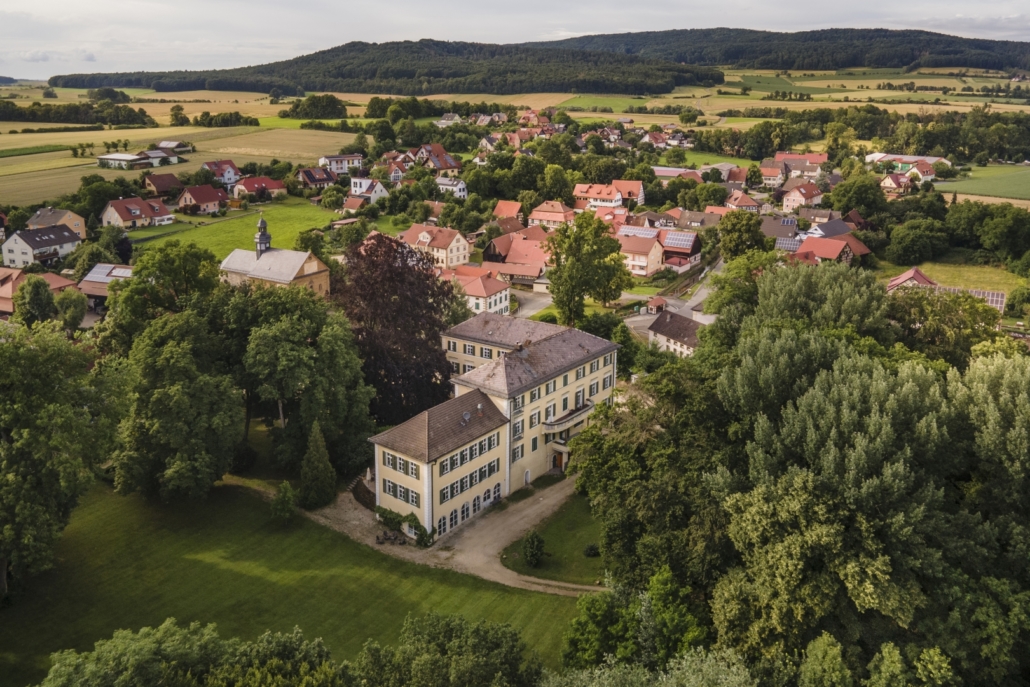 Luftaufnahme Burgellern